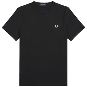 Fred Perry Ringer T-Shirt Black