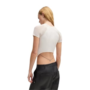 Hugo Dames/Dames Slevetta Slim Raglan T-shirt (Natuurlijk)