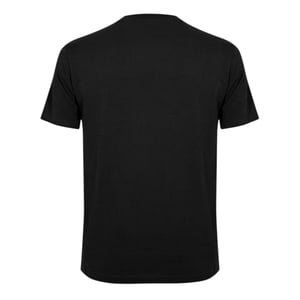 Original Penguin Heren T-shirt met ronde hals en originele opdruk (Echt zwart)