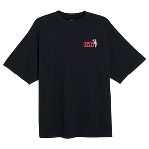 Levis Dam/Ladies - T-shirt med ryggtryck och lös passform (Blå)