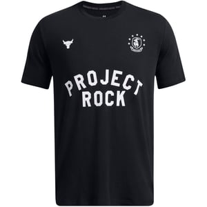 Under Armour Heren Project Rock T-Shirt (Zwart)