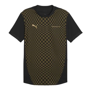 Puma Heren Porsche Spirit dambord T-shirt (Olijf)