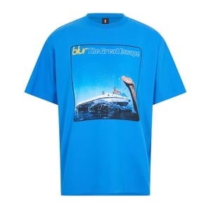 Levis Unisex Vuxen The Great Escape Blur Vanlig T-shirt (True Blue)