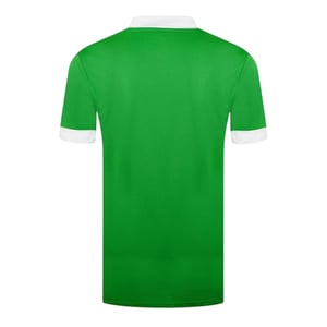 Umbro Kortärmad T-shirt Regular med V-hals för herrar (Smaragdgrön/vit)