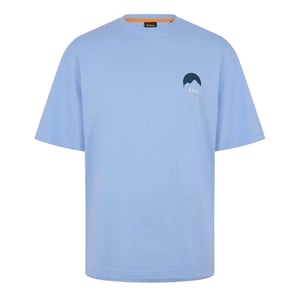 Boss HBO Move T-shirt voor heren, standaardmodel (Blauw)