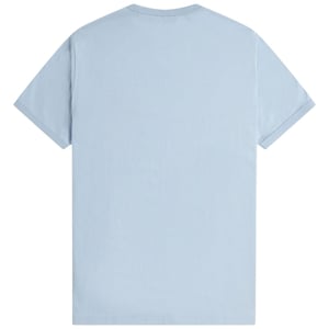 Fred Perry Ringer T-Shirt Light Smoke Blue