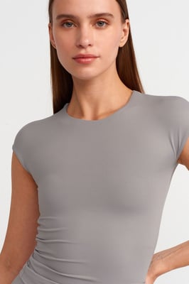 Dames Slim Fit Crew Neck T-shirt