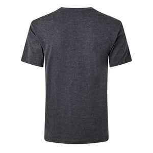 Original Penguin Heren Logo borstzak T-shirt (Donker houtskool)