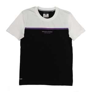 Weekend Offender Dames/Dames Studio 54 Colour Block T-shirt (Zwart, Wit)
