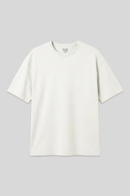 Oversized Katoenmix Crew Neck T-Shirt