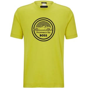 Boss Porsche-T-shirt voor heren (Groen)