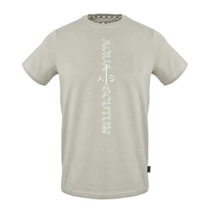 Aquascutum Heren Logo Crew Neck Regular T-shirt (Grijs)