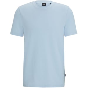 Hugo Boss Heren Boss Katoen Regular T-shirt (Lichtblauw)