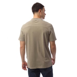 Lyle & Scott Heren Dye Wash T-shirt (Beige)