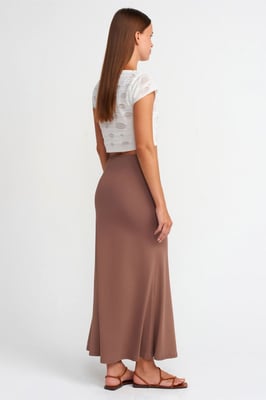 Hoge Taille A-Lijn Maxi Rok