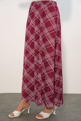 Bloemen Hoge Taille Maxi Rok