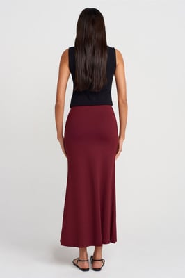 Hoge Taille A-Lijn Maxi Rok