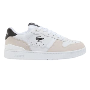 Lacoste Kinder/Kinder T-Clip Set Leren Trainers (Wit, Zwart)