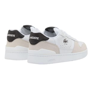 Lacoste Kinder/Kinder T-Clip Set Leren Trainers (Wit, Zwart)