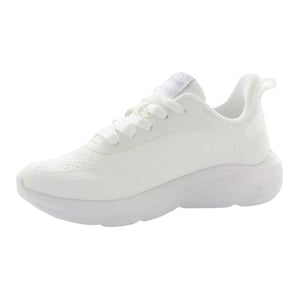 Ellesse Dam/Ladies Como Logo lågskuren träningsskor (Vit/silver)