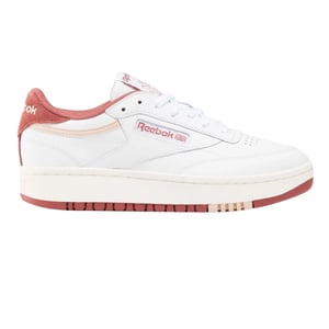 Reebok Dames/Dames Club C Leren Platform Trainers (Wit/Roze)