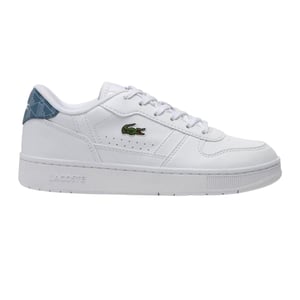 Lacoste Kinder/Kinder T-Clip Set Leren Trainers (Wit/blauw)