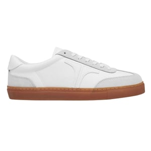 Ted Baker Heren Robert leren platte sneakers (Wit)