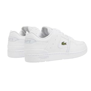 Lacoste Heren Court Cage Leren Trainers (Wit)