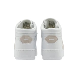Skechers Dam/dam High Top Trainers i läder (Vit)