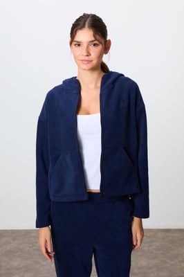 Oversized Hooded Rits Trainingspak Set