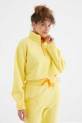 Oversized Fleece Sweatshirt en Broek Set