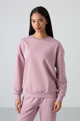 Overmaat Sweater en Elastische Zoom Broek Set