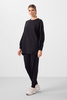 Overmaat Fleece Sweatshirt en Broek Set