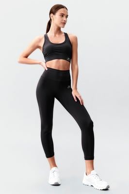 Mouwloze Atletische Set Met Leggings