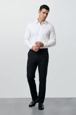 Plus & Tall Black Essential Suit Trousers