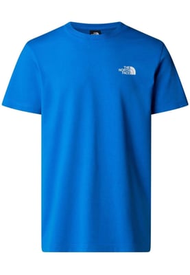3 Pack The North Face Mens Simple Dome T Shirt in Blue / Orange / Meta Lime