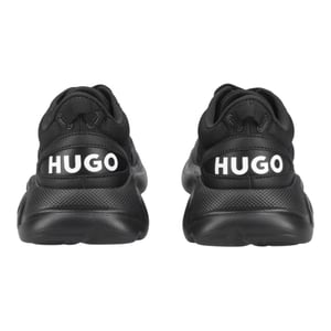 Hugo Dames/Dames Leon Logo Trainers (Zwart)