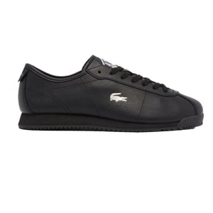Lacoste Lage leren sneakers voor heren (Zwart)
