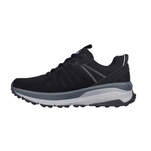Skechers Dames Overlay Sneakers (Zwart/Grijs)