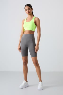 Korte Hoge Taille Brei Leggings