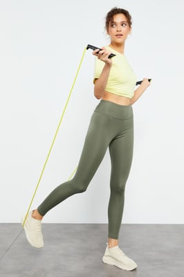 Taille-hoge Slim-fit Leggings