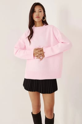 Crew Neck Mysig Tröja