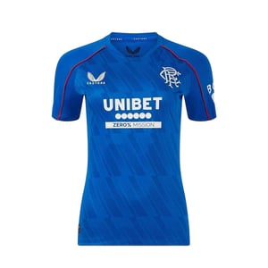 Castore Dames 2024 2025 Rangers FC Voetbalshirt (Blauw)