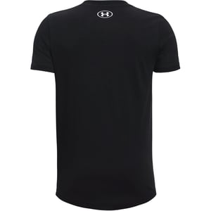 Under Armour Jongens Logo T-shirt met korte mouwen (Zwarte Heide)