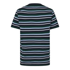 Original Penguin Heren 4 Stripes T-Shirt (Yale Blauw)