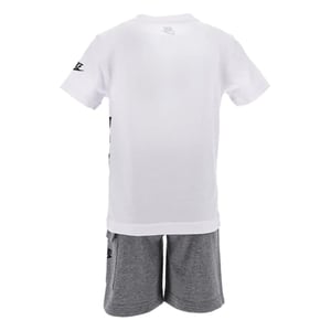 Nike Barn Wordmark T-shirt och Shorts-set (Karbonsmelera)
