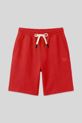Heren Katoenmix Sweats Shorts