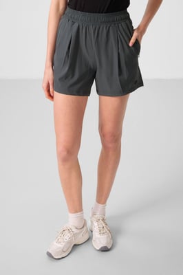 Hoge Taille Gebreide Shorts
