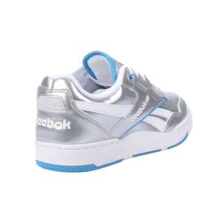 Reebok Dames/Dames BB 4000 II Metallic Leren Trainers (Zilver)