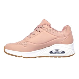 Skechers Dames Uno Stand On Air Wedge Trainers (Roze)